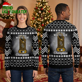 Chicago White Sox 2005 Champions Trophy Ugly Christmas Sweater