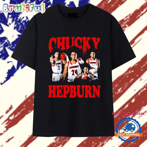 Chucky Hepburn 90s portrait Louisville Cardinals T Shirt