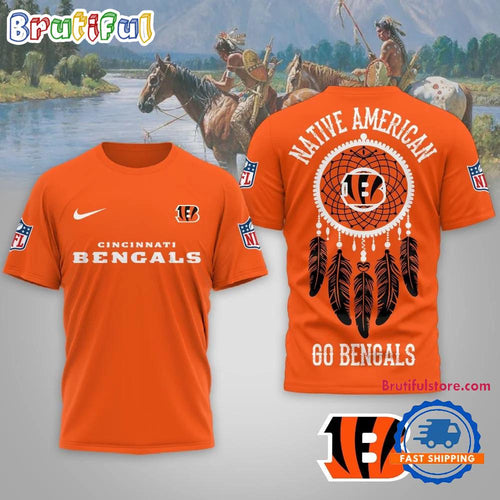 Cincinnati Bengals 2026 NFL Native American Unisex 3D Shirt