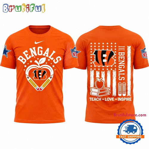 Cincinnati Bengals x Teacher Appreciation Night 2026 Limited Edition T Shirt