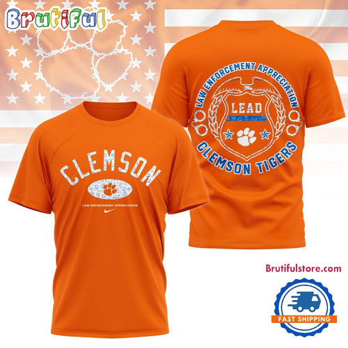 Clemson Tigers NCAA Law Appreciation Month Unisex 3D Shirt