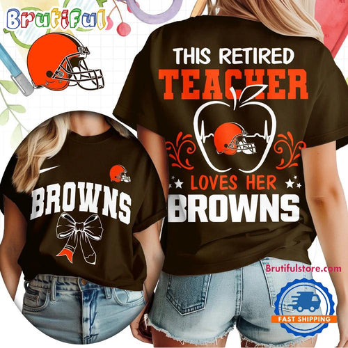 Cleveland Browns 2026 NFL Retired Teacher Unisex T Shirt
