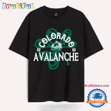 Colorado Avalanche St Patricks Day Richmond Shamrock T Shirt