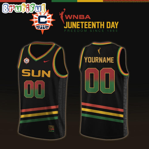 Connecticut Sun 2026 WNBA x Juneteenth Day Limited Edition Basebketball Jersey