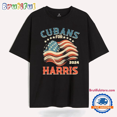 Cubans For Harris 2024 T Shirt