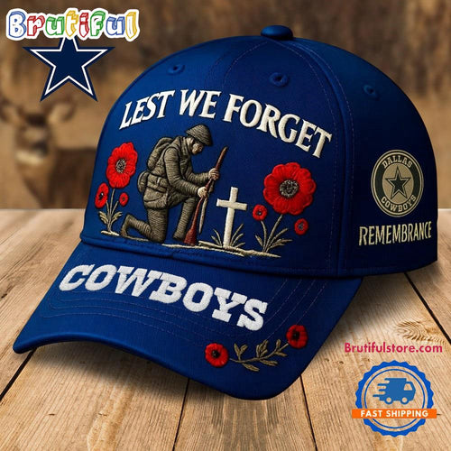 Dallas Cowboys 2025 NFL Lest We Forget Remembrance Classic Cap