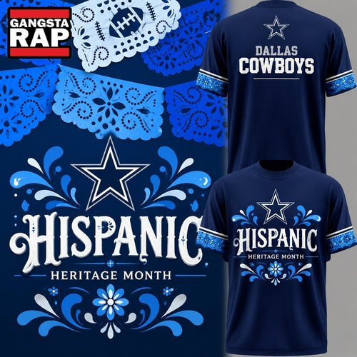 Dallas Cowboys Hispanic Heritage Month 2026 T Shirt