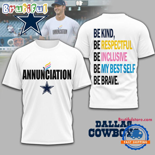 Dallas Cowboys NFL Annunciation 2025 Unisex 3D Shirt
