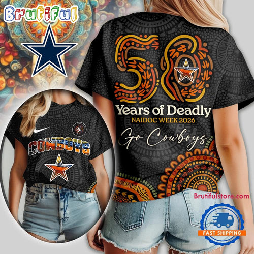 Dallas Cowboys NFL Naidoc Week 2026 Unisex T Shirt