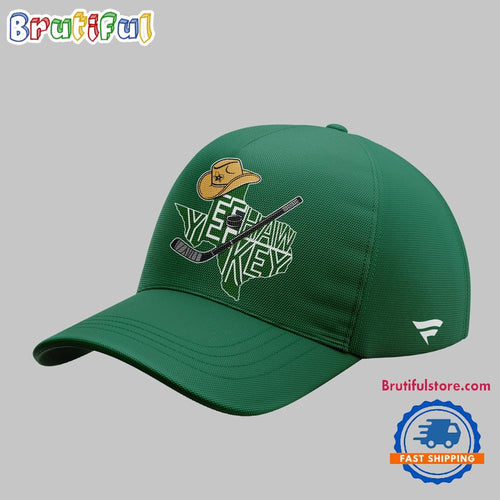Dallas Stars Yee Hawkey Texas Hockey 2026 All Over Print Cap