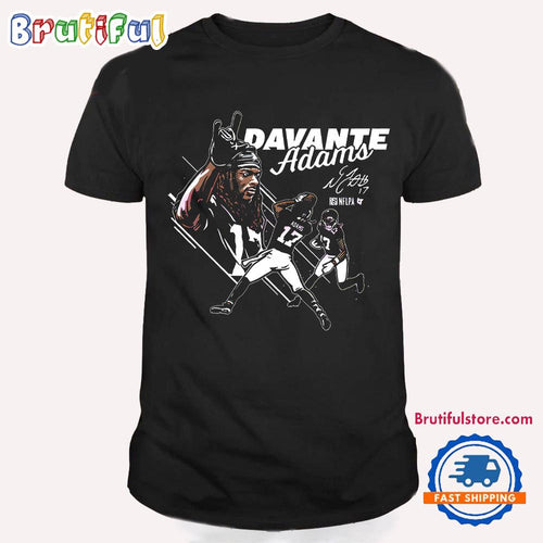 Davante Adams Signature Rams Star Power In Action T Shirt