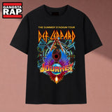 Def Leppard And Journey The Summer Stadium Tour Graphic T Shirt, Music 2D Shirt