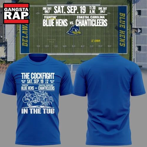 Delaware Fightin’ Blue Hens Football The Cockfight 2026 T Shirt