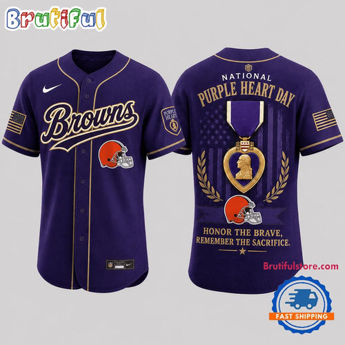Denver Broncos 2026 NFL Purple Heart Day Baseball Jersey Shirt