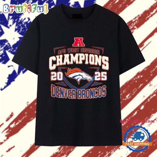 Denver Broncos AFC West Champions 2025 Classic T Shirt
