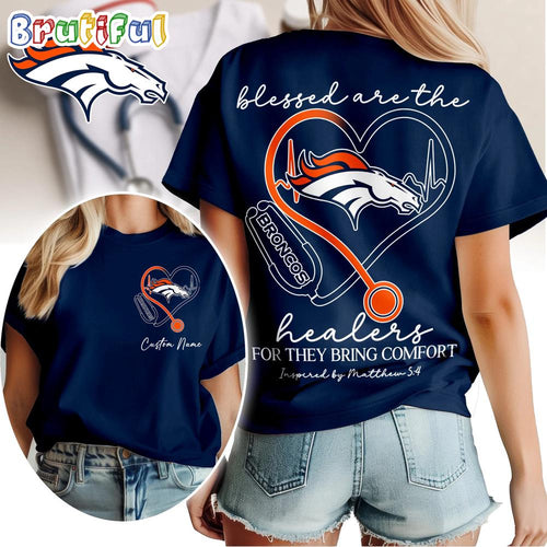 Denver Broncos NFL Heart of A Nurse Game Day Unisex 3D Shirt