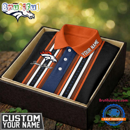 Denver Broncos NFL Legacy Sport New Design Custom Polo Shirt