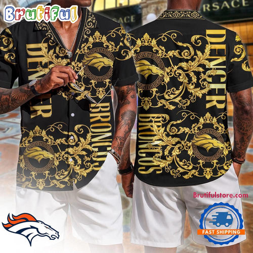 Denver Broncos NFL Luxury Hawaiian Shirt