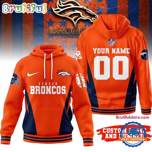 Denver Broncos NFL Personalized Fan Limited Edition Hoodie Shirt