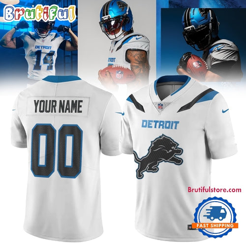 Detroit Lions NFL Rivalries 2026 Custom Name And Number Football Jersey