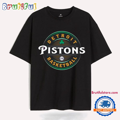 Detroit Pistons Basketball Forever Lucky St Patricks Day T Shirt