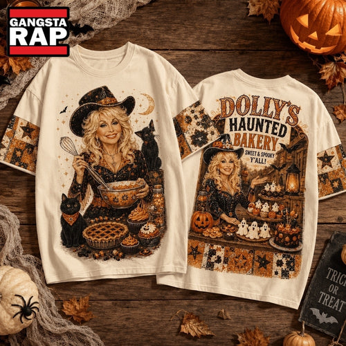 Dolly Parton, Dolly’s Haunted Bakery 3D Shirt Hoodie T-Shirt