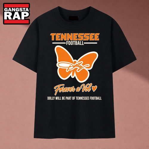 Dolly Parton Tennessee Volunteers Football Butterfly T Shirt, Music 2D Shirt