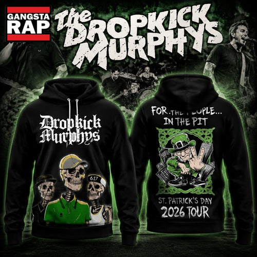Dropkick Murphys St.Patrick’s Day 2026 Tour Hoodie