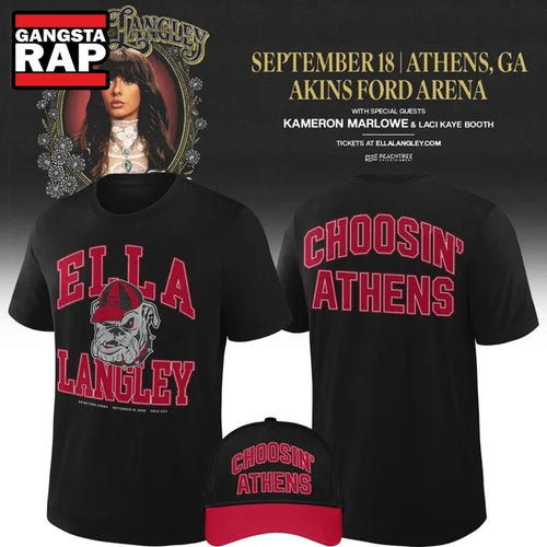 Ella Langley x Georgia Bulldogs 2026 Exclusive Edition T Shirt