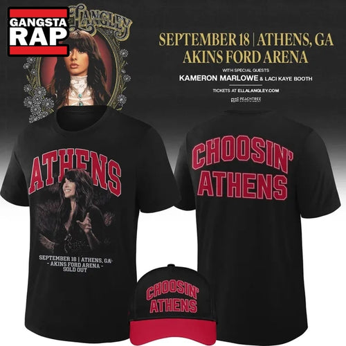 Ella Langley x Georgia Bulldogs 2026 Limited Edition 3D Shirt