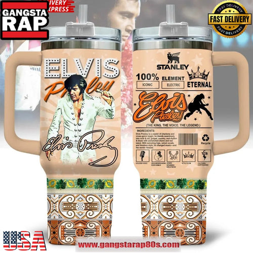 Elvis Presley The King Tribute Special Stanley Tumbler Cup