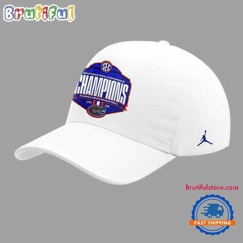 Florida Gators 2026 Men’s Basketball Champions Limited Edition White Cap