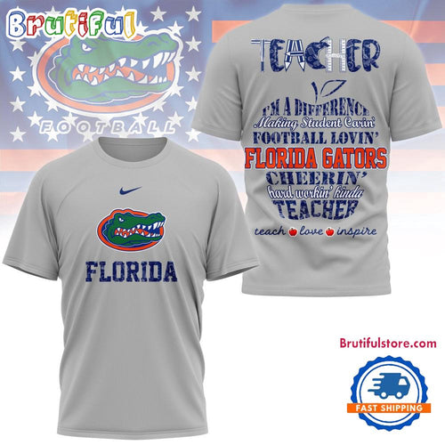 Florida Gators Teacher Pride 2025 Unisex 3D Shirt