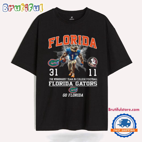 Florida Gators The Winningest Team In College Football T Shirt
