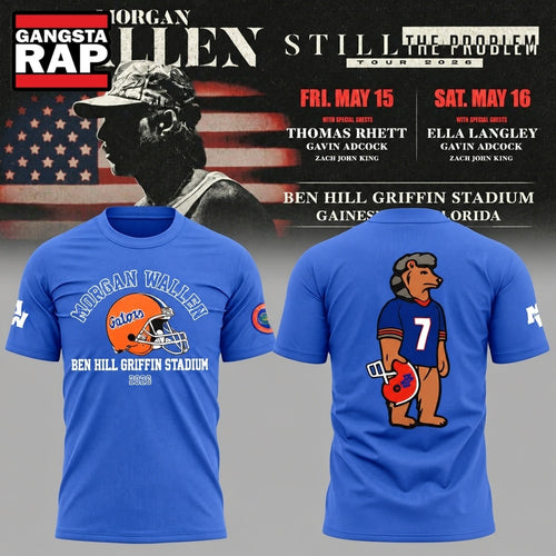 Florida Gators x Morgan Wallen Still the Problem Tour 2026 T Shirt