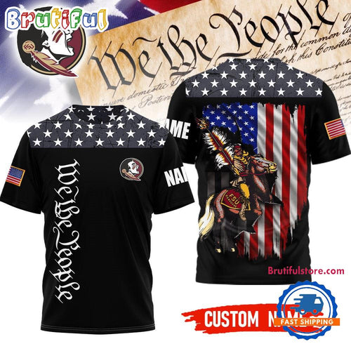 Florida State Seminoles 2025 NCAA We The People Limited Edition 3D Shirt