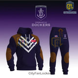 Fremantle Dockers Navy Blue Hoodie and Joggers Set