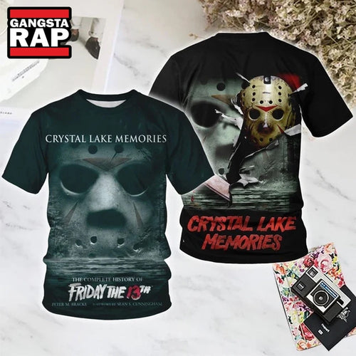 Friday the 13th Crystal Lake Memories Halloween All Over Print T Shirt