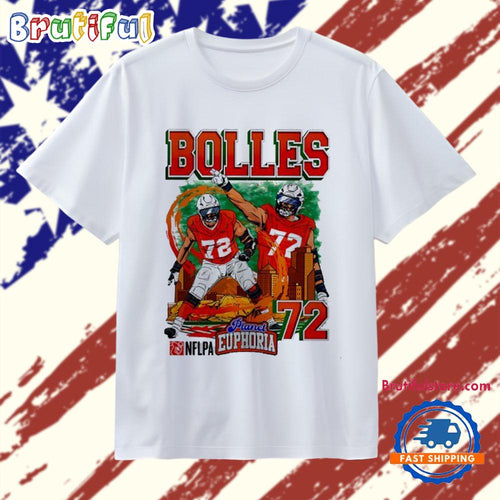 Garett Bolles #72 Denver Broncos Football comic T Shirt