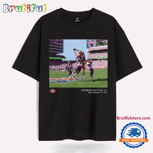 George Kittle 85 San Francisco 49ers Sep 29 2024 T Shirt
