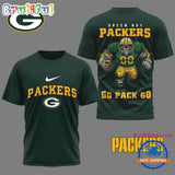 Green Bay Packers 2025 NFL Nation Gear All Over Print Shirt