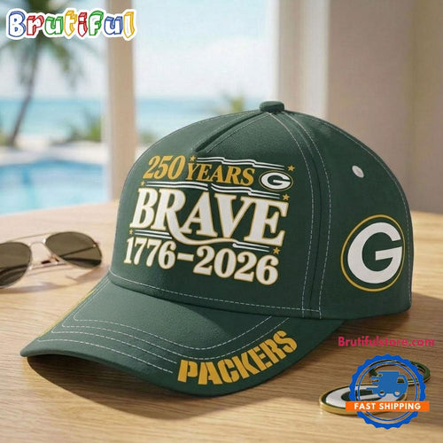 Green Bay Packers US 250th Anniversary New Design Classic Cap