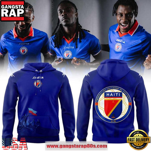 Haiti National Team 2026 World Cup Home, Away & Third All Over Print Hoodie