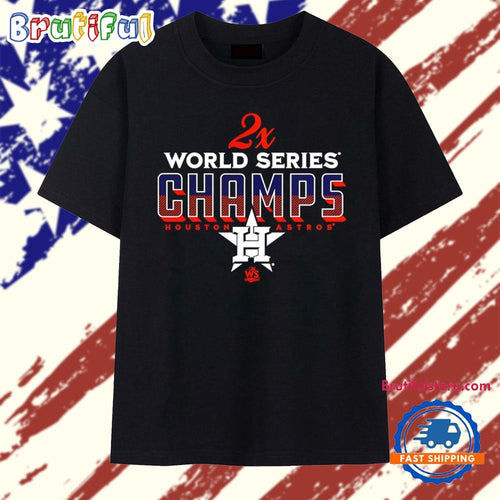 Houston Astros Two-Time World Series Champions T Shirt