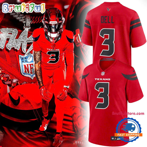 Houston Texans Limited Edition Battle Red 2024 Football Jersey
