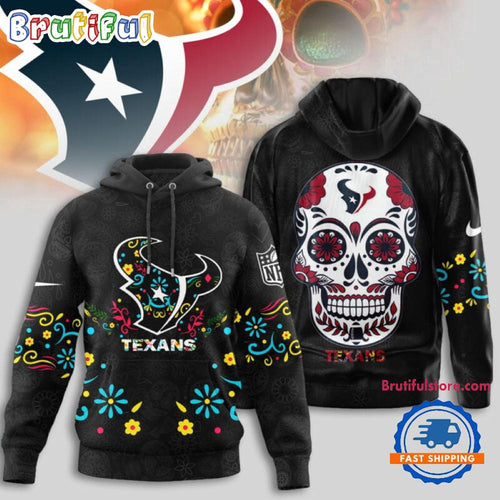 Houston Texans NFL Dia de los Muertos Limited Editions Hoodie Shirt