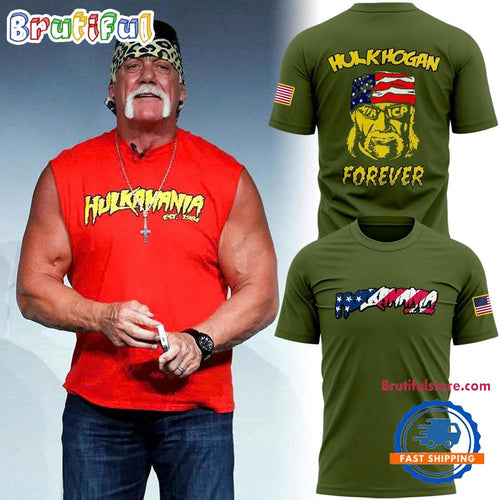 Hulk Hogan Hulkamania Forever Special New T Shirt