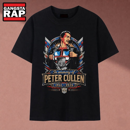 In Memory Of Peter Cullen 1941 2026 Optimus Prime Vintage Graphic T Shirt, Music 2D Shirt