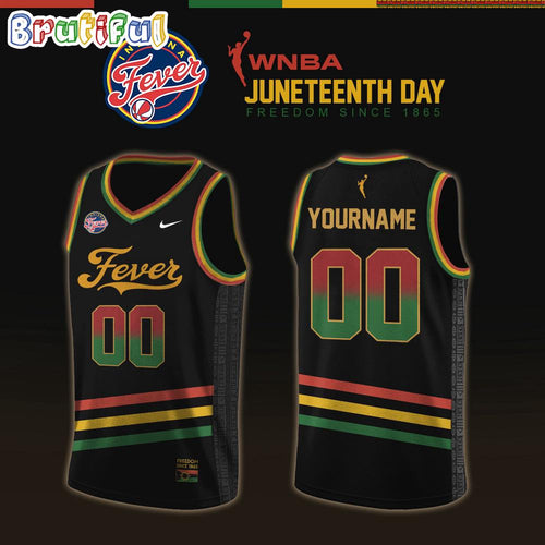 Indiana Fever 2026 WNBA x Juneteenth Day Limited Edition Basebketball Jersey