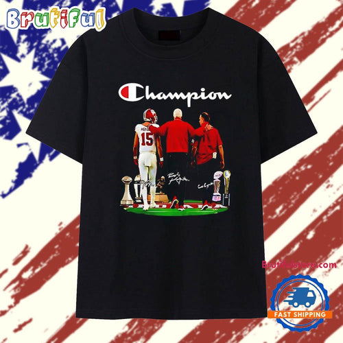 Indiana Hoosiers Champions Signatures Team T Shirt